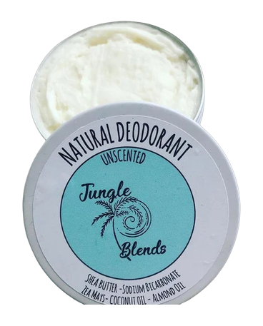 Natural Deodorant   Cream - Unscented / Crema Desodorante Natural - Sin Perfume (VAT included /   incluye ITBMS)