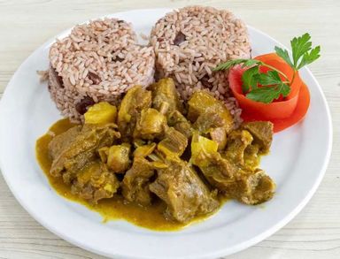 Curried Goat Meal