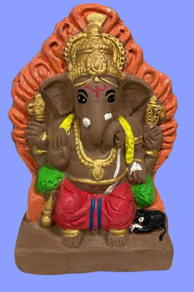 6”-8”  LT Plain Lalbaug Cha ka raja 