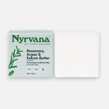 Nyrvana Rosemary, Argan & Kokum Butter Conditioner Bar 65g
