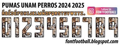 Font Vector Pumas UNAM Perros 2024 2025 kit