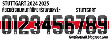 Font Vector Vfb Stuttgart 2024 2025 kit