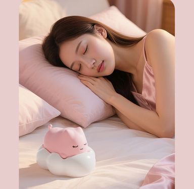 น้องเหมียวจุ๊บนอนบนเมฆ เชื่อมแอพ Lovrspouse