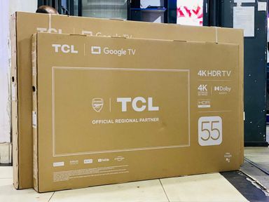 TCL 55” Smart Android UHD 4k Frameless Tv
