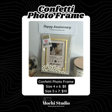 Confetti Photo Frame