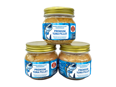 Premium Tuna Fillet in own juice 8.8 oz / Filete premium de atún en su propio jugo 8.8 oz