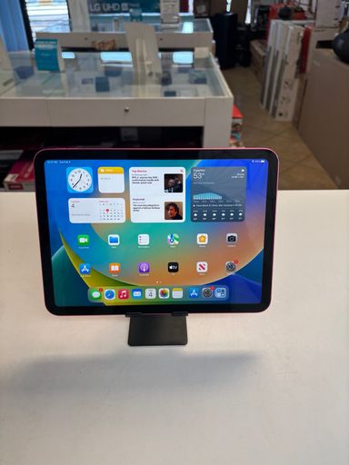 iPad 10th Gen Newest Pink 64Gb iOS 16.3.1