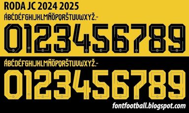 Font Vector Roda JC 2024 2025 kit