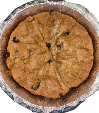 Rum & Raisin Cookie Cake