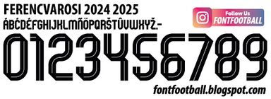 Font Vector Ferencvarosi 2024 2025 kit