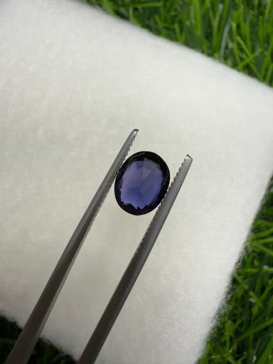 GGTL Certified 1.5ct Natural Ceylon blue sapphire 