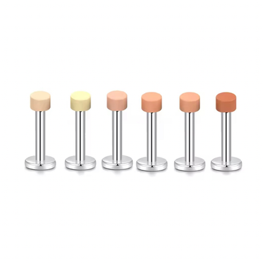 Labret color piel