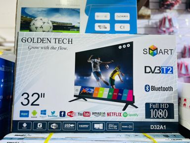GoldenTech 32” Smart Android Frameless Tv.