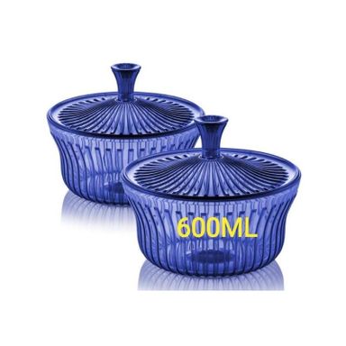 ROYALE BLUE CRYSTALLINE SMALL SERVER (600ml)