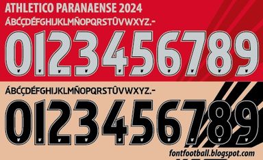 Font Vector Athletico Paranaense 2024 kit