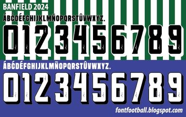 Font Vector Banfield 2024 kit