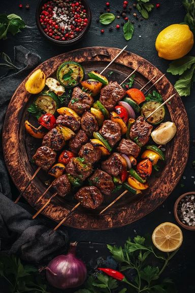 Crousti-beef(brochette)