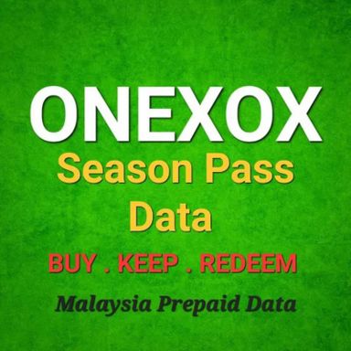 ONEXOX Season Pass Data Malaysia Prepaid Top-up