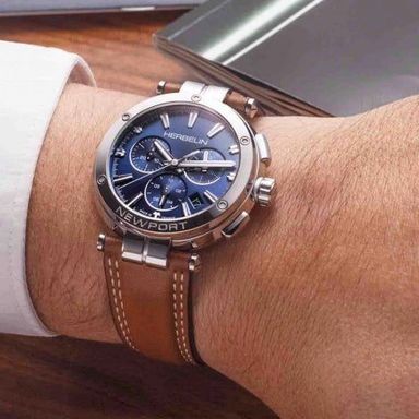 Montre Cuir Vintage Homme