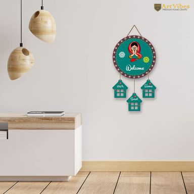 WELCOME WOODEN HANGING