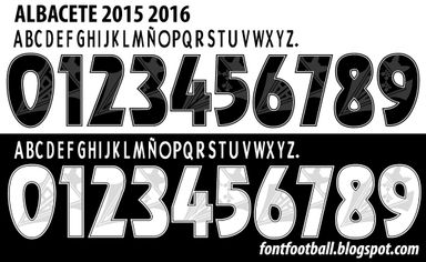 Font Vector Albacete 2015 2016 kit