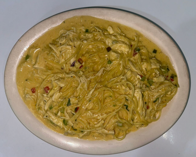 Spaghetti con pollo
