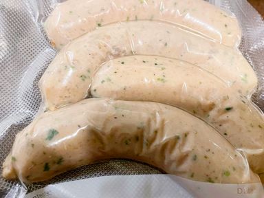 Original Munich Weisswurst approx. 500 g / Weisswurst original de Múnich approx. 500 g
