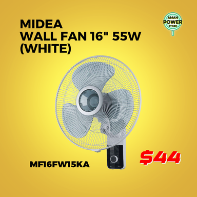 MIDEA WALL FAN 16" 55W (WHITE)