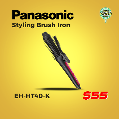 PANASONIC STYLING BRUSH IRON EH-HT40-K