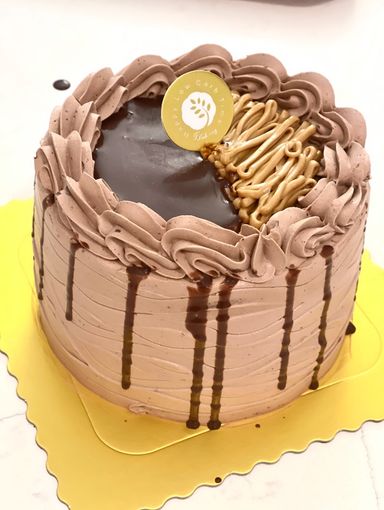 (New!) Banana Chocolate Cake w peanut butter 