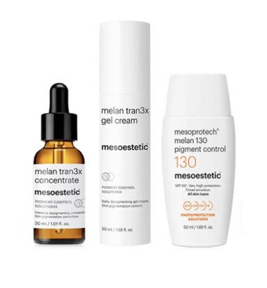 Mesoestetic Melan Tran3x Set