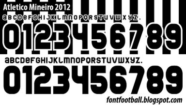 Font Vector Atletico MG Mineiro 2012 kit