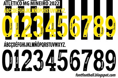 Font Vector Atlético MG Mineiro 2022 kit