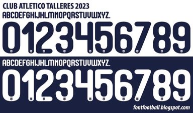 Font Vector Atlético Talleres 2023 kit