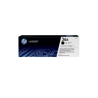 HP 36A Black Original LaserJet Toner Cartridge