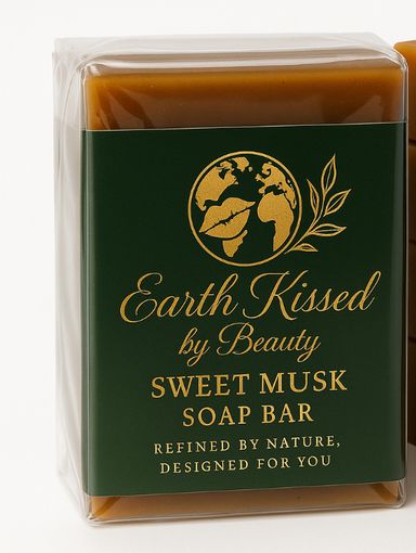 Earth Kissed by Beauty Sweet Musk Soap Bar BA 