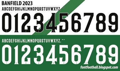 Font Vector Banfield 2023 kit