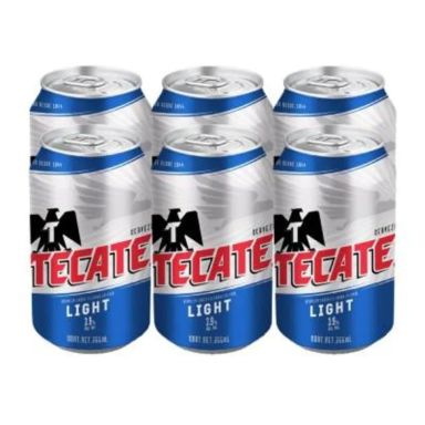 Cerveza Lata Light Tecate 6.0 Pack