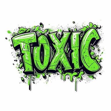 Toxic Sticker