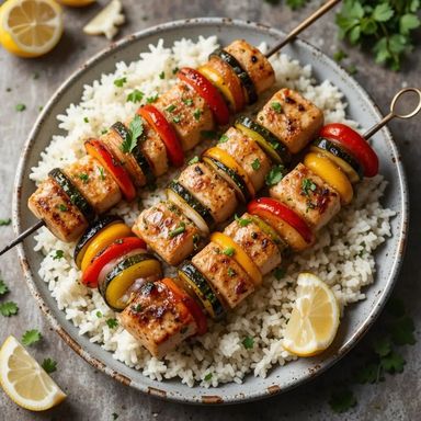 Brochettes de poisson