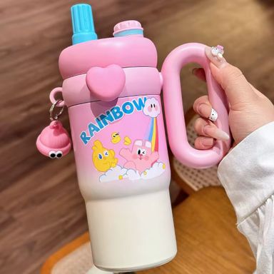 Botellón térmico kawaii 