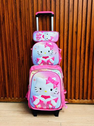 Combo de mochila premium con carrito #2
