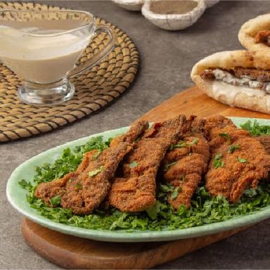 Beef Liver Pane - كبدة بقري بانيه