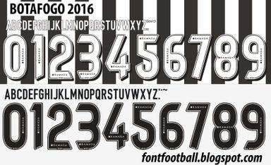 Font Vector Botafogo 2016 kit