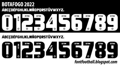 Font Vector Botafogo 2022 kit