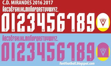 Font Vector CD Mirandes 2016 2017 kit