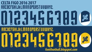 Font Vector Celta Vigo 2016 2017 kit