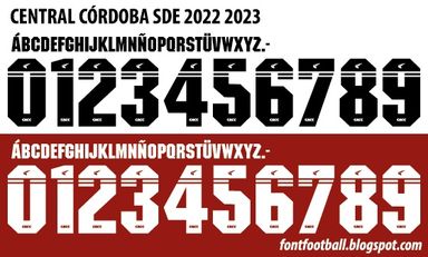Font Vector Central Córdoba SDE 2022 2023 kit