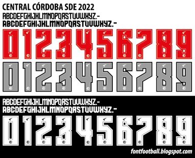Font Vector Central Córdoba SDE 2022 kit