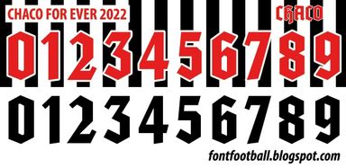 Font Vector Chaco For Ever 2022 kit